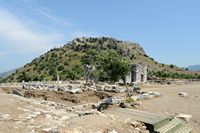 Le site archéologique de Kaunos en Anatolie. L'acropole. Cliquer pour agrandir l'image dans Adobe Stock (nouvel onglet).
