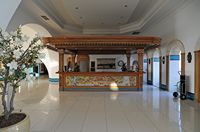 L'hôtel Salmakis à Bodrum en Anatolie. Réception. Cliquer pour agrandir l'image.