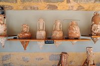 Le musée d'archéologie sous-marine de Bodrum en Anatolie. Amphores romaines. Cliquer pour agrandir l'image.