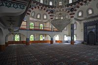 La presqu'île de Bodrum en Anatolie. Mosquée de Turgut Reis. Cliquer pour agrandir l'image.