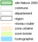 Legende de site Natura 2000