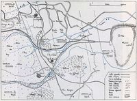 Géologie de Chamalières-Royat. Carte géologique de Chamalières-Royat (auteur Lucien Gachon). Cliquer pour agrandir l'image.