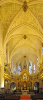 The Franciscan Monastery Palma - The choir of the church. Click to enlarge the image in Adobe Stock (new tab).