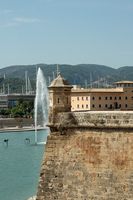 The old city of Palma - Échauguette walls of Palma. Click to enlarge the image in Adobe Stock (new tab).