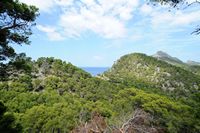 A península e o cabo de Formentor em Maiorca - A Serra d'Albercutx. Clicar para ampliar a imagem em Adobe Stock (novo guia).