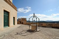 The town of Artà in Mallorca - Sant Salvador Sanctuary - A well of the fortress. Click to enlarge the image in Adobe Stock (new tab).