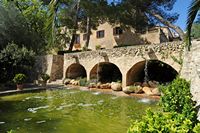 The Finca Els Calderers Sant Joan Mallorca - The Great Basin. Click to enlarge the image in Adobe Stock (new tab).