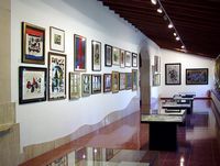 A Cartuxa de Valldemossa em Maiorca - Museu de Arte Contemporâneo. Clicar para ampliar a imagem.