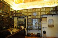 La Chartreuse de Valldemossa à Majorque. Ancienne pharmacie de la Chartreuse. Cliquer pour agrandir l'image.