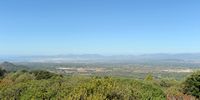 Palma y el condado de Palma vista desde el santuario de Cura. Haga clic para ampliar la imagen.