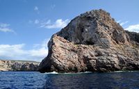The National Park of Cabrera in Mallorca - Island of the Conillera. Click to enlarge the image.