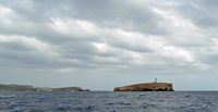 Le Parc national de Cabrera à Majorque. L'île de Foradada. Cliquer pour agrandir l'image.