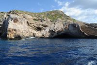 The island of Cabrera in Mallorca - The Blue Grotto. Click to enlarge the image.