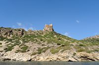 The island of Cabrera in Mallorca - Castle Cabrera. Click to enlarge the image.