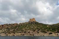 Die Insel Mallorca Cabrera - Cabrera Castle. Klicken, um das Bild zu vergrößern.