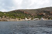 Het eiland van Cabrera in Majorca - De haven van Cabrera. Klikken om het beeld te vergroten.