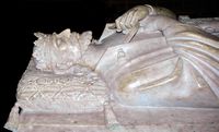 História de Maiorca - Gisant de rei de Maiorca Sanche 1 na catedral de Perpignan (autor Josep Relalias). Clicar para ampliar a imagem.