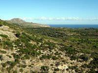 O Parque Natural do Levante em Maiorca - O Cabo de Ferrutx (autor Olaf Tausch). Clicar para ampliar a imagem.