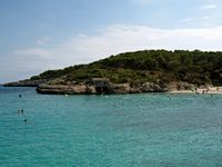 Parque Natural de Mondragó, Mallorca. Playa S'Amarador (autor Olaf Tausch). Haga clic para ampliar la imagen.
