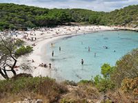 Le Parc naturel de Mondragó à Majorque. La plage de S'Amarador (auteur Olaf Tausch). Cliquer pour agrandir l'image.