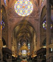 Cattedrale di Palma di Maiorca - Cappella Reale. Clicca per ingrandire l'immagine.