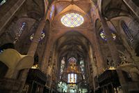 De kathedraal van Palma de Mallorca - Koninklijke Kapel. Klikken om het beeld te vergroten.