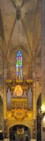 De kathedraal van Palma de Mallorca - Het grote orgel. Klikken om het beeld te vergroten.