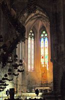 La cathédrale de Palma de Majorque. Chapelle de la Trinité. Cliquer pour agrandir l'image.