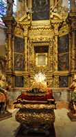 A catedral de Palma de Maiorca - Capela nave do sul. Clicar para ampliar a imagem.