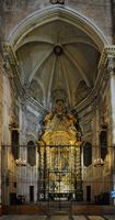 De kathedraal van Palma de Mallorca - De kapel van de Onbevlekte Ontvangenis. Klikken om het beeld te vergroten.
