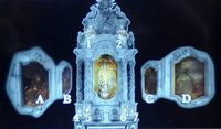 Cattedrale di Palma de Maiorca - La leggenda della Cappella dell'Immacolata Concezione. Clicca per ingrandire l'immagine.