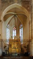 A catedral de Palma de Maiorca - A capela Santo-Joseph. Clicar para ampliar a imagem.