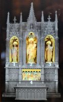 A catedral de Palma de Maiorca - Legenda da capela Santo-Joseph. Clicar para ampliar a imagem.