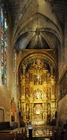 A catedral de Palma de Maiorca - A capela do Corpus Christi. Clicar para ampliar a imagem.