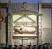 The Franciscan Monastery Palma - Tomb of Ramon Llull (author José Lluis Filpo Cabana). Click to enlarge the image.