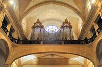 Palma de Majorque à l'ouest du Born. Église de Sant Gaietà. Cliquer pour agrandir l'image.