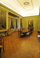 Le palais March à Palma de Majorque. La salle à manger du palais. Cliquer pour agrandir l'image.
