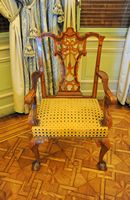 The palace March in Palma - chair of the dining room. Click to enlarge the image.
