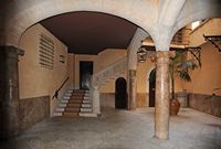 Le sud-ouest de la vieille ville de Palma de Majorque. Le patio Can Amorós. Cliquer pour agrandir l'image.