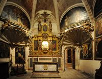 Le Trésor de la cathédrale de Palma de Majorque. Salle capitulaire baroque. Cliquer pour agrandir l'image.