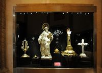 O Tesouro da catedral de Palma de Maiorca - Sala capitular barroca. Clicar para ampliar a imagem.