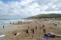 The village of Cala Mesquida Majorca - The beach of Cala Mesquida. Click to enlarge the image.