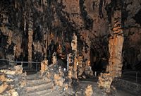 Les Grottes d'Artà à Majorque. La salle du Vestibule. Cliquer pour agrandir l'image.
