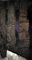 The Arta Caves in Mallorca - The "Coffin of Napoleon". Click to enlarge the image.