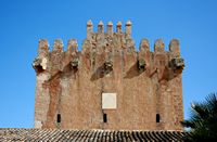 A Torre de Canyamel em Maiorca - A porta da torre de Canyamel (autor Frank Vincentz). Clicar para ampliar a imagem.