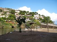 Le village de Canyamel à Majorque. Le torrent de Canyamel (auteur Olaf Tausch). Cliquer pour agrandir l'image.