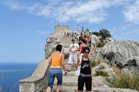 A península e o cabo de Formentor em Maiorca - O Mirante do Pombal. Clicar para ampliar a imagem.
