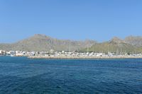 Le village de Port de Pollença à Majorque. Le port. Cliquer pour agrandir l'image.