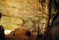 De grotten van de Draak in Majorca. Klikken om het beeld te vergroten.