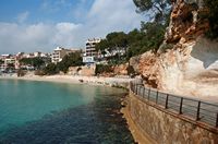 Het dorp Porto Cristo, Mallorca - De wandeling (auteur Frank Vincentz). Klikken om het beeld te vergroten.